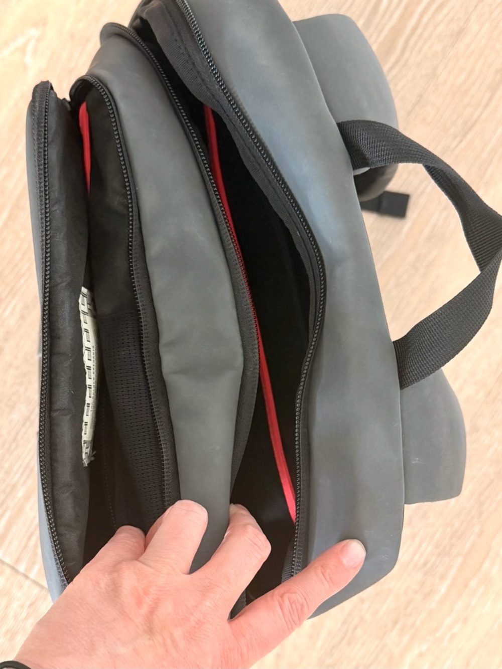 Rapha Gray Small Travel Backpack - Reflective - Picture 3 of 6